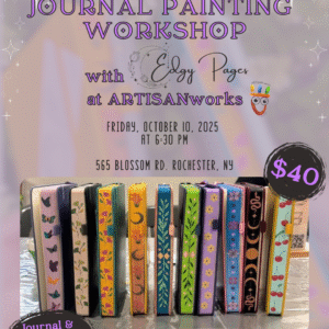 Journal Painting Workshop with Edgy Pages