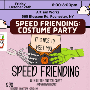Spooky Speed Friending with Little Button Craft